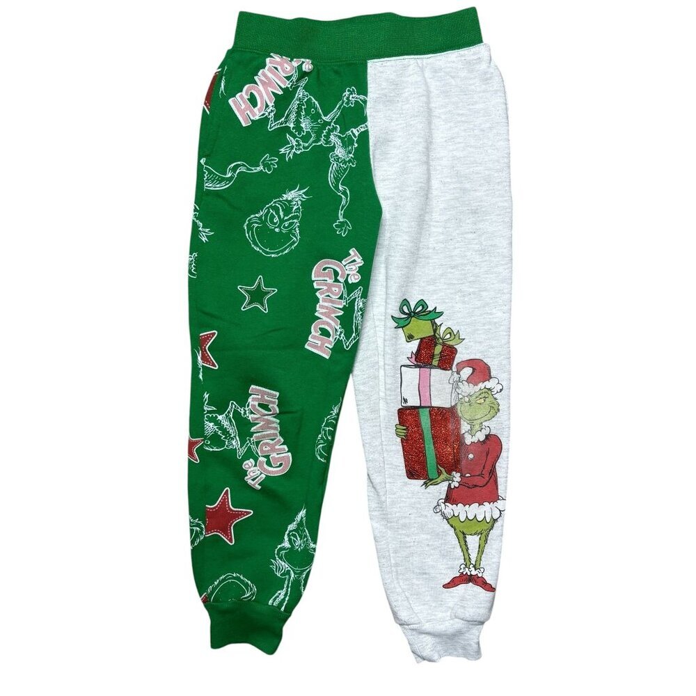 The Grinch Kids Unisex Kids Sweatpants Joggers Size Small